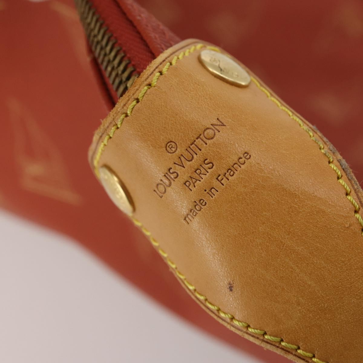 LOUIS VUITTON LV Cup Garment Cover Red LV Auth 188934