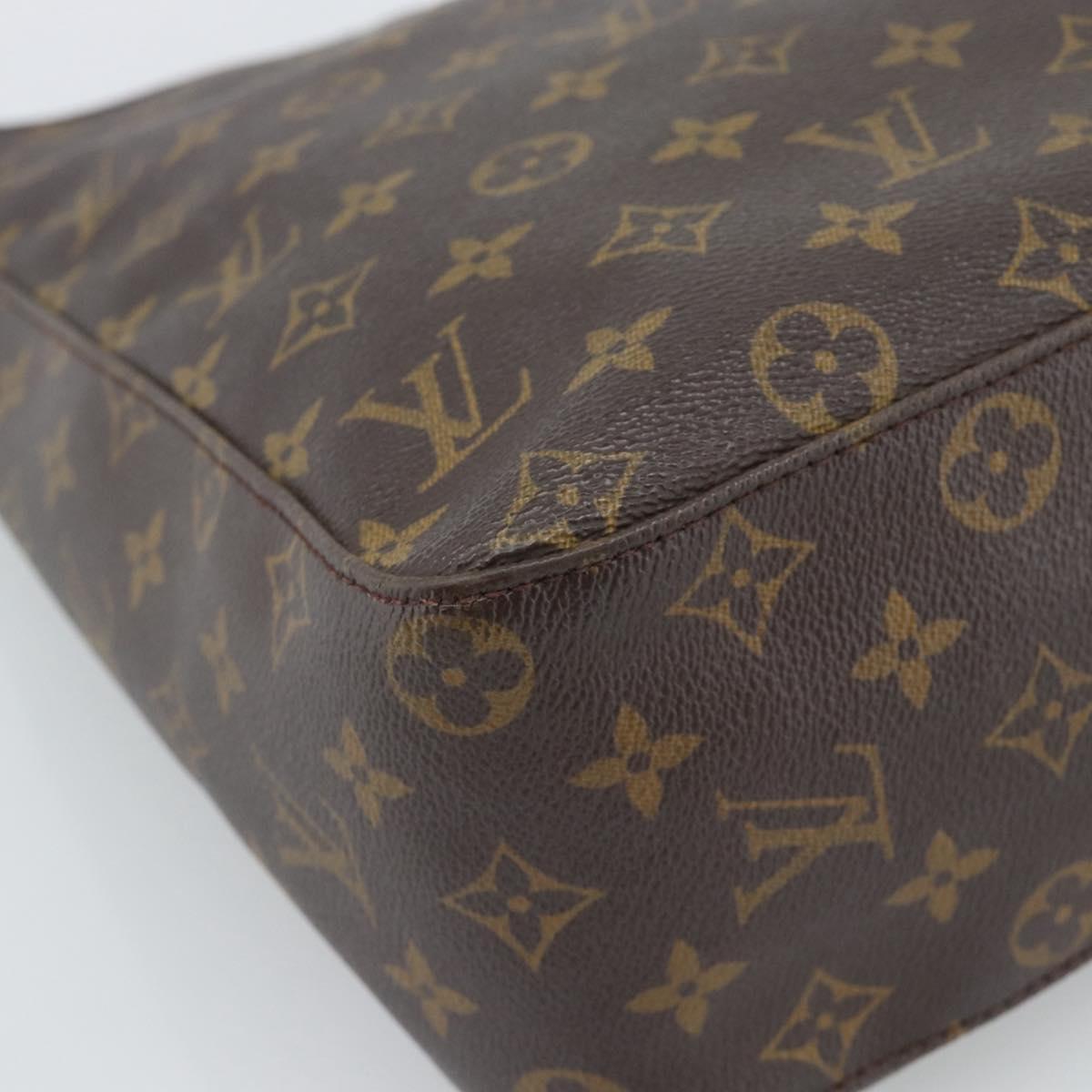 LOUIS VUITTON Monogram Looping GM Shoulder Bag M51145 LV Auth 188936
