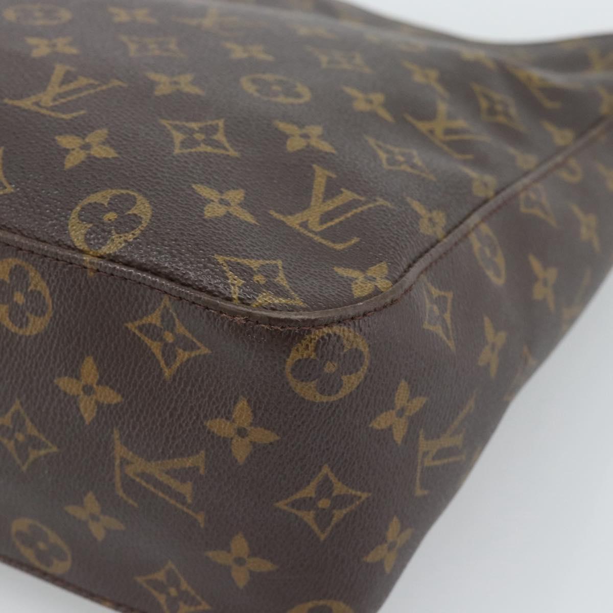LOUIS VUITTON Monogram Looping GM Shoulder Bag M51145 LV Auth 188936