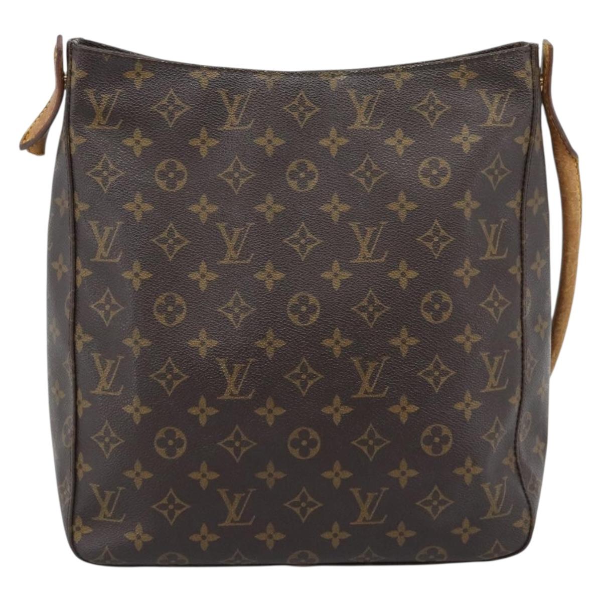 LOUIS VUITTON Monogram Looping GM Shoulder Bag M51145 LV Auth 188936