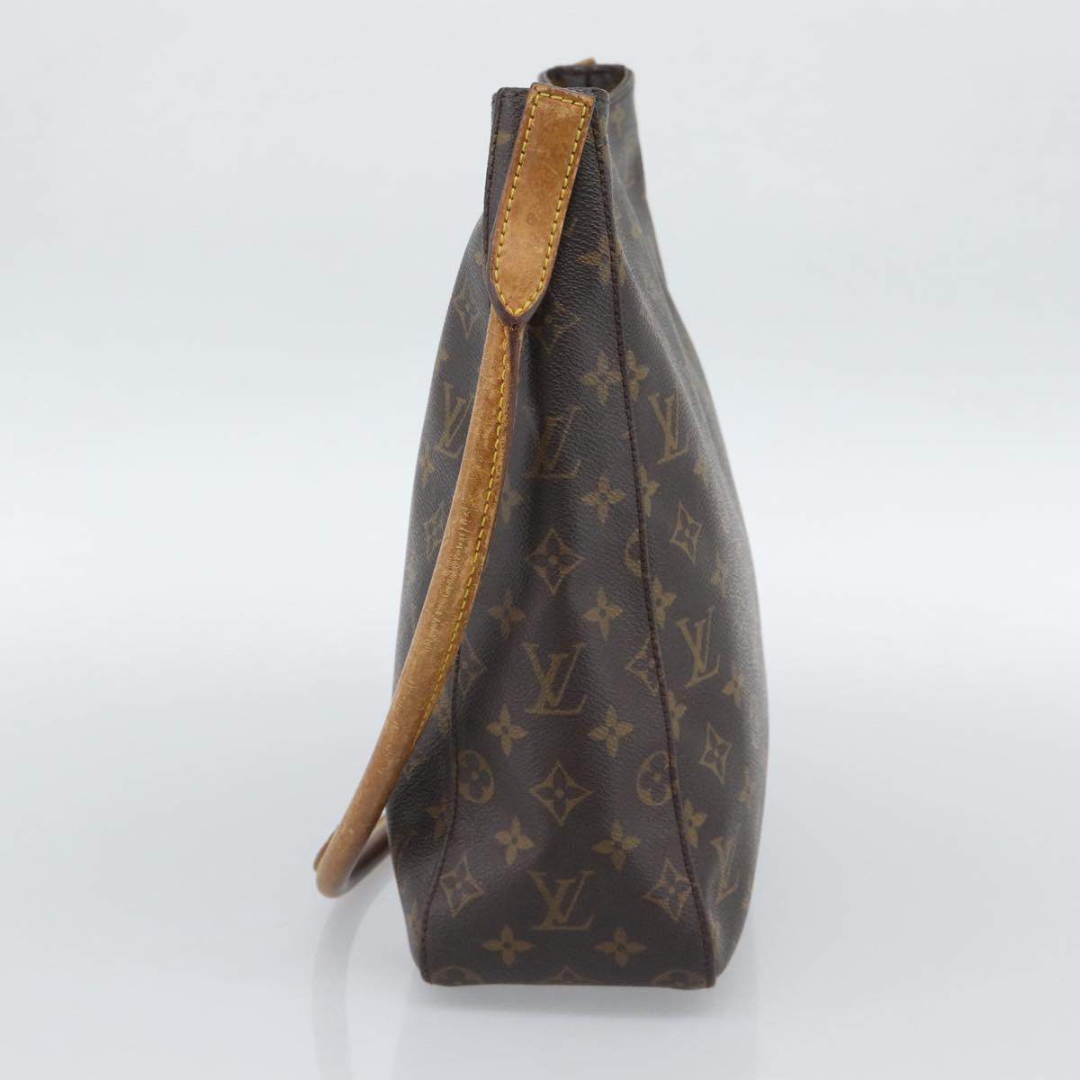 LOUIS VUITTON Monogram Looping GM Shoulder Bag M51145 LV Auth 188936