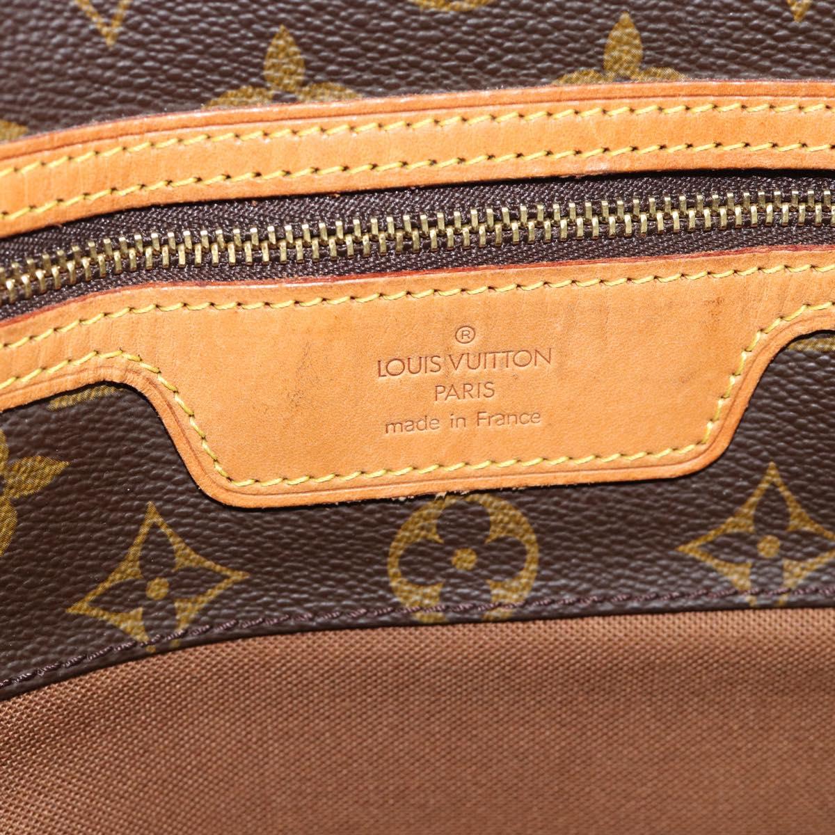 LOUIS VUITTON Monogram Sac Shopping Tote Bag M51108 LV Auth 188937A