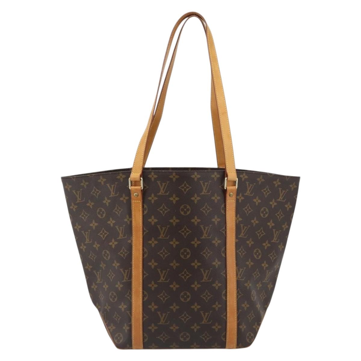LOUIS VUITTON Monogram Sac Shopping Tote Bag M51108 LV Auth 188937A