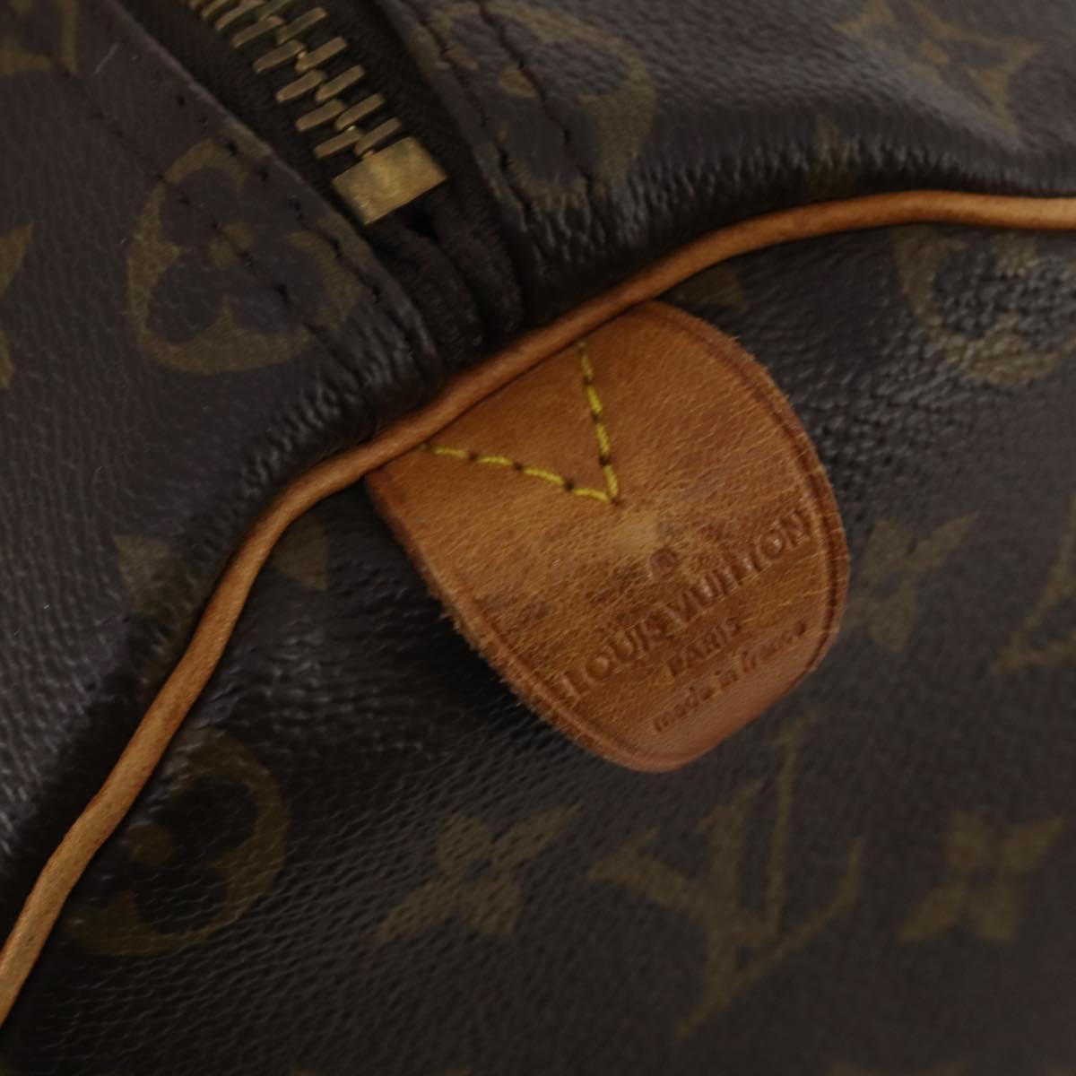 LOUIS VUITTON Monogram Keepall 50 Boston Bag M41426 LV Auth 188940