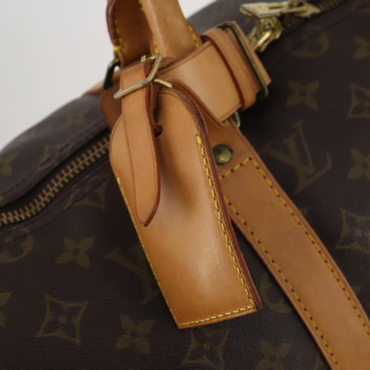 LOUIS VUITTON Monogram Keepall 50 Boston Bag M41426 LV Auth 188940