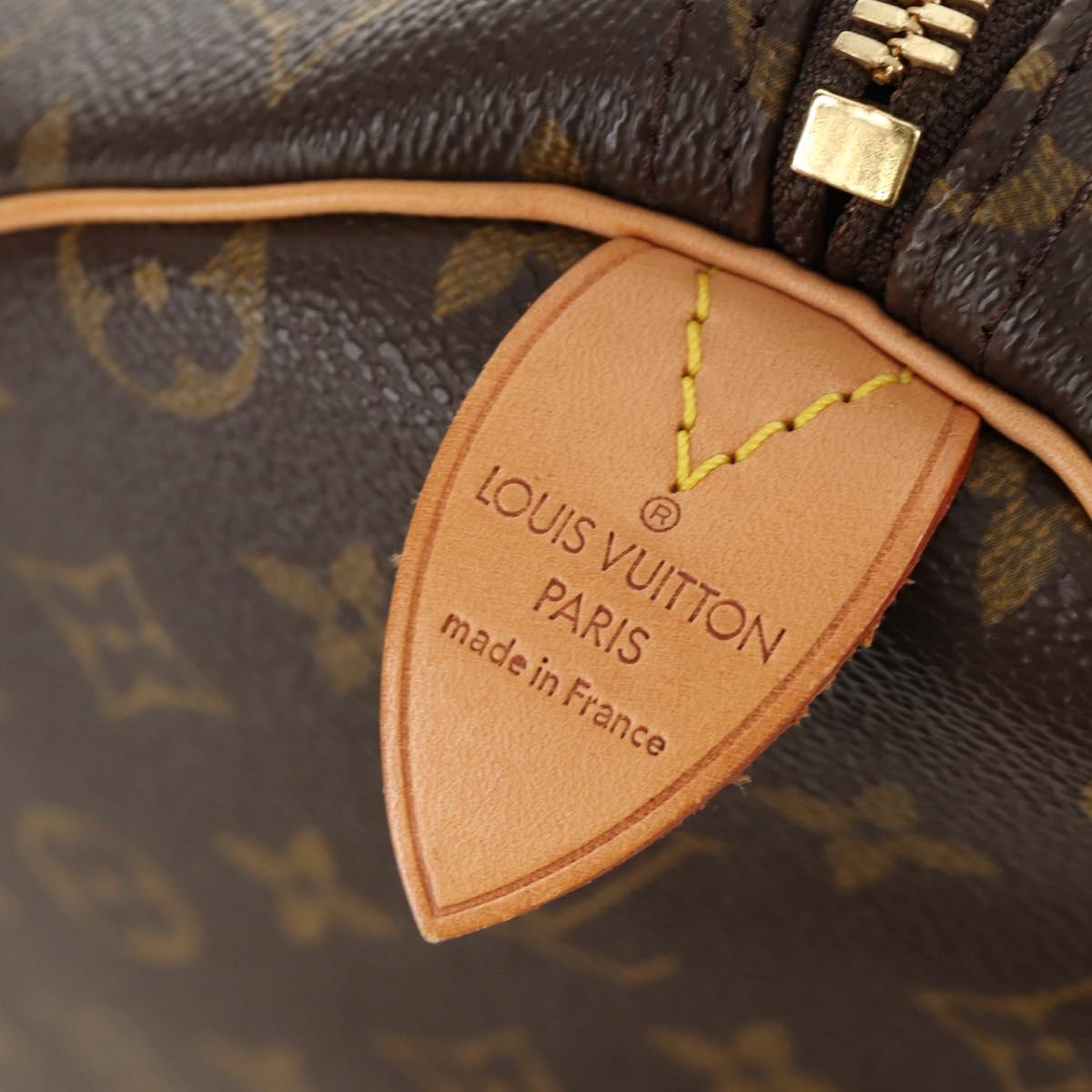 LOUIS VUITTON Monogram Keepall 50 Boston Bag M41426 LV Auth 188942SAV