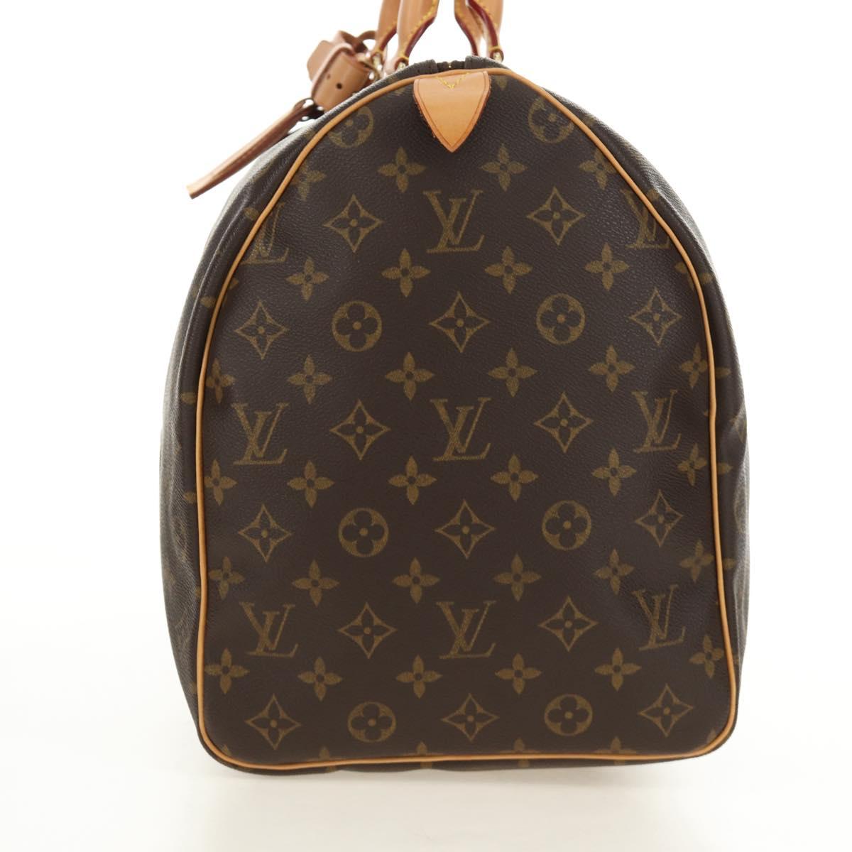 LOUIS VUITTON Monogram Keepall 50 Boston Bag M41426 LV Auth 188942SAV