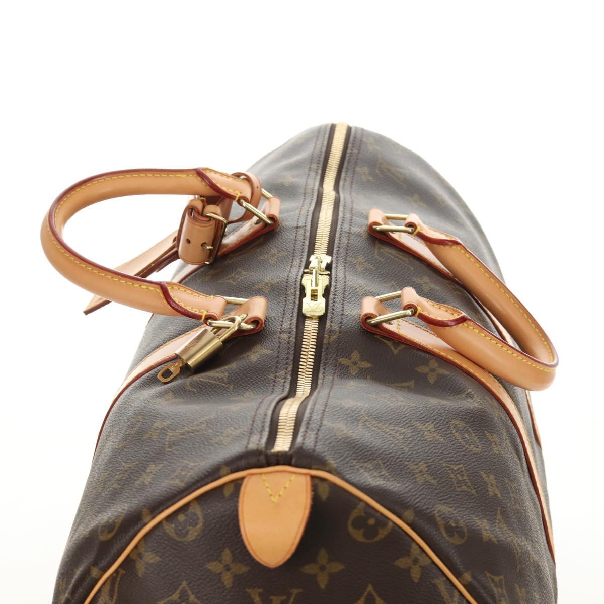 LOUIS VUITTON Monogram Keepall 50 Boston Bag M41426 LV Auth 188942SAV