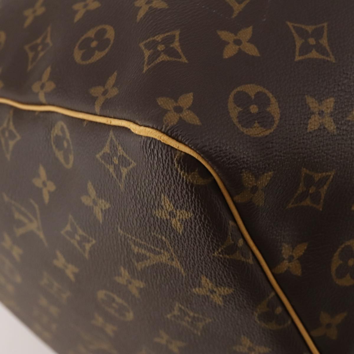 LOUIS VUITTON Monogram Keepall 60 Boston Bag M41422 LV Auth 188943V