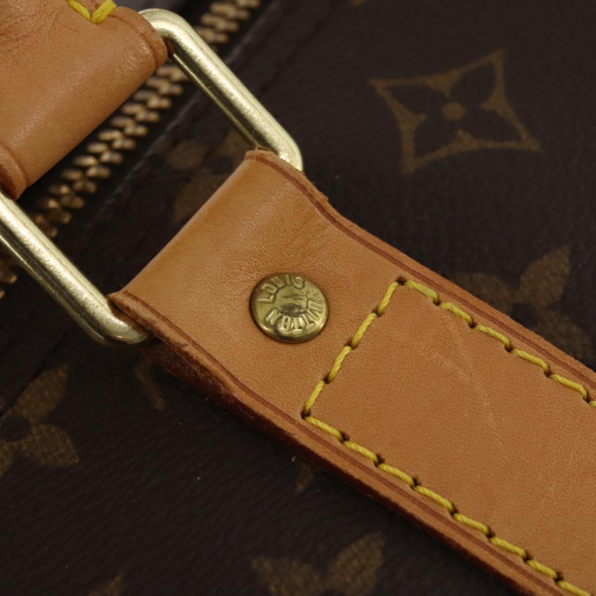 LOUIS VUITTON Monogram Keepall 60 Boston Bag M41422 LV Auth 188943V
