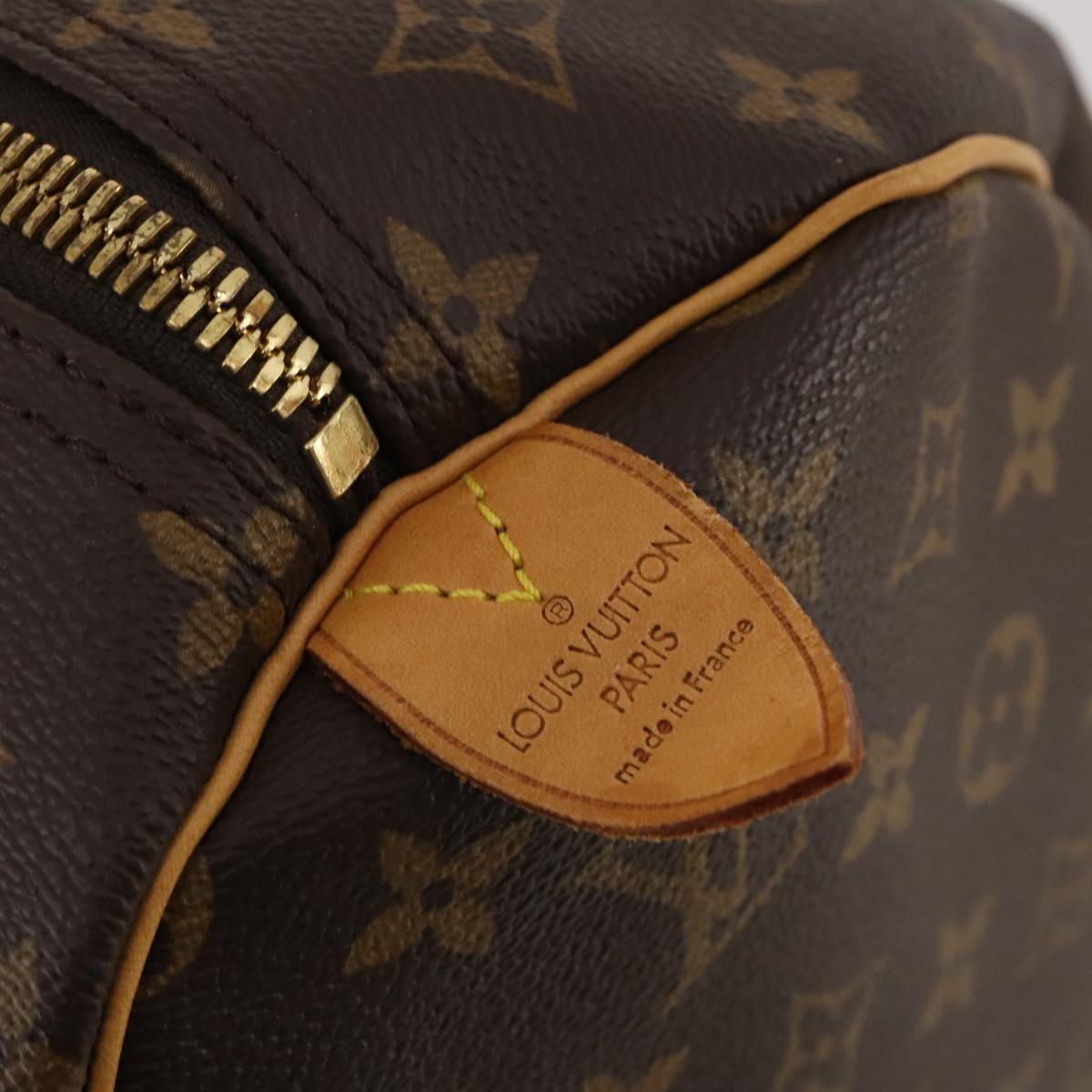 LOUIS VUITTON Monogram Keepall 60 Boston Bag M41422 LV Auth 188943V