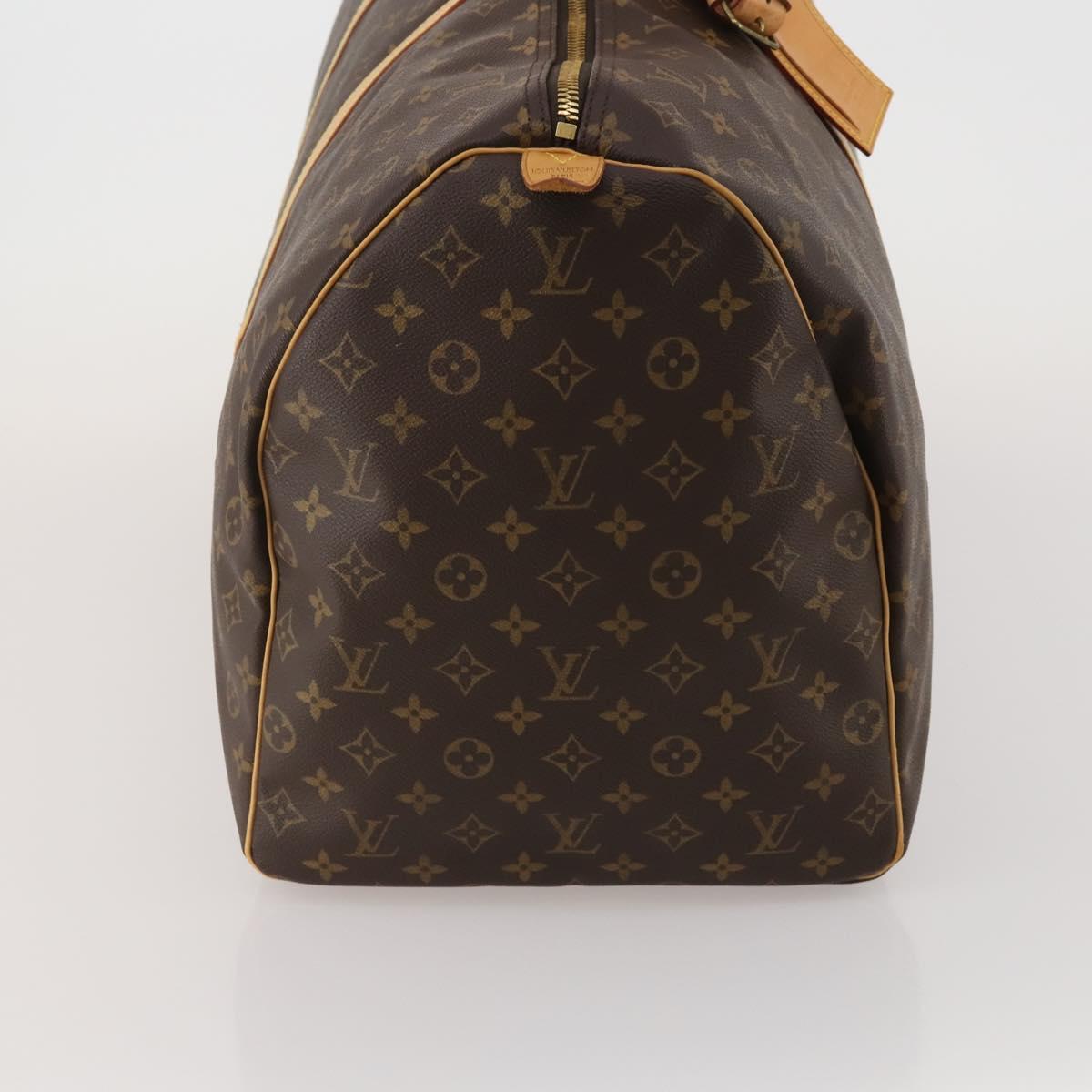 LOUIS VUITTON Monogram Keepall 60 Boston Bag M41422 LV Auth 188943V