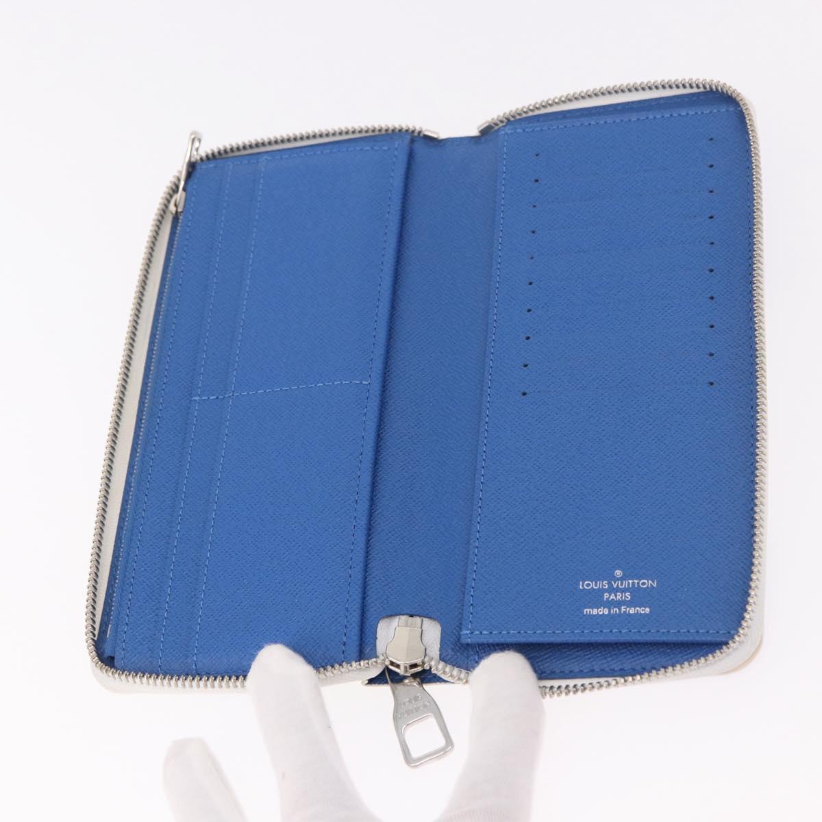 LOUIS VUITTON Watercolor Zippy Wallet Vertical Long Wallet M80499 Auth 188948M
