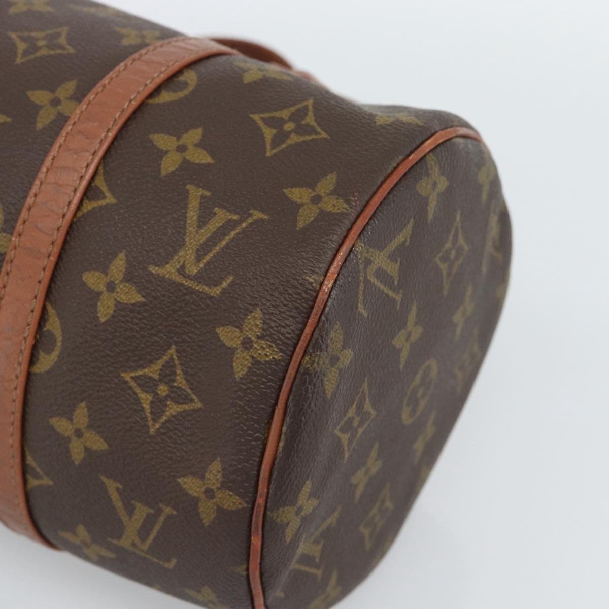 LOUIS VUITTON Monogram Papillon 30 Hand Bag M51385 LV Auth 188962