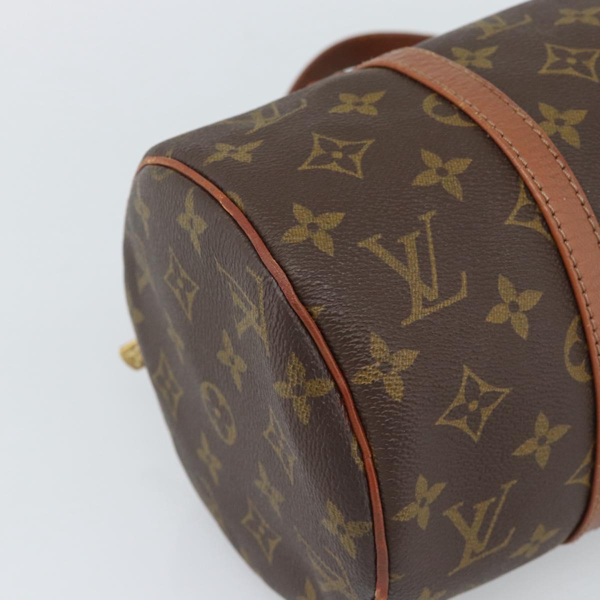 LOUIS VUITTON Monogram Papillon 30 Hand Bag M51385 LV Auth 188962
