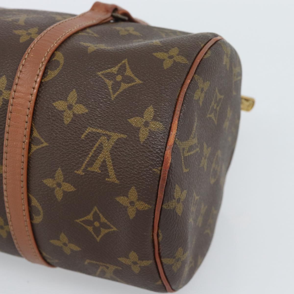 LOUIS VUITTON Monogram Papillon 30 Hand Bag M51385 LV Auth 188962