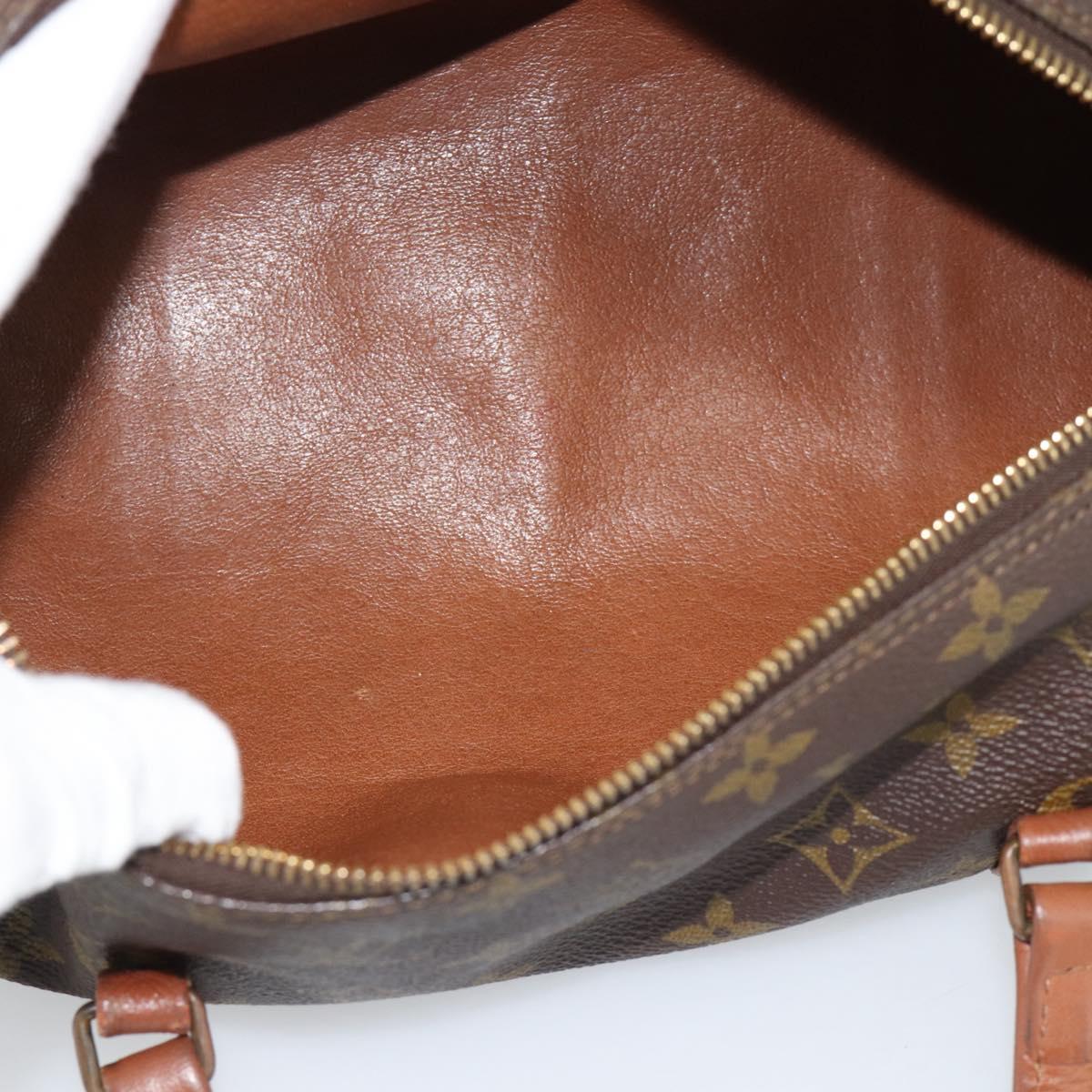 LOUIS VUITTON Monogram Papillon 30 Hand Bag M51385 LV Auth 188962