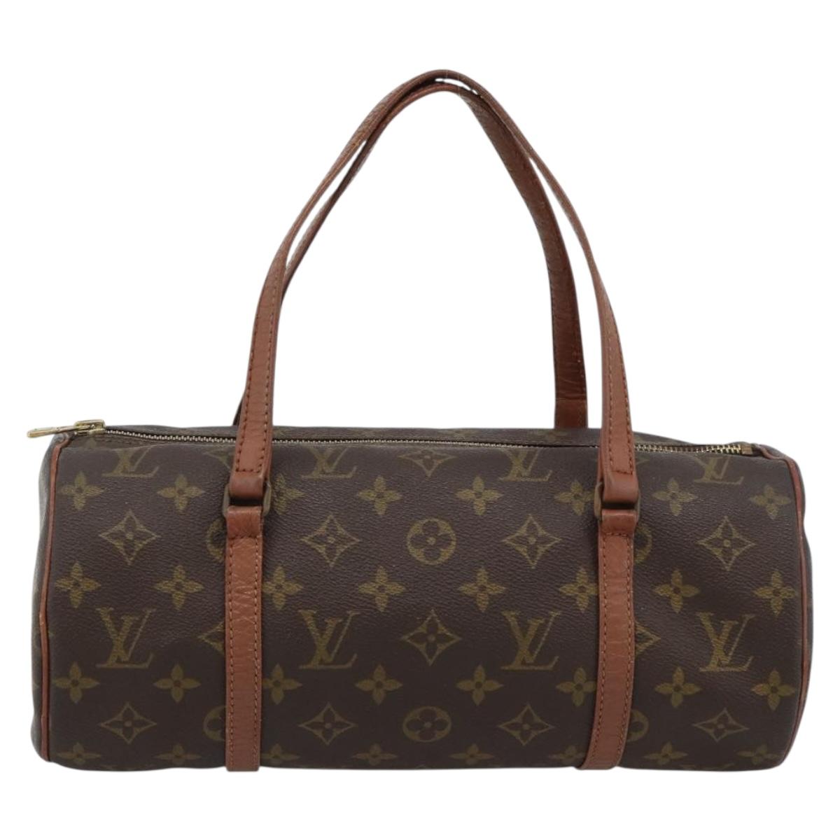 LOUIS VUITTON Monogram Papillon 30 Hand Bag M51385 LV Auth 188962