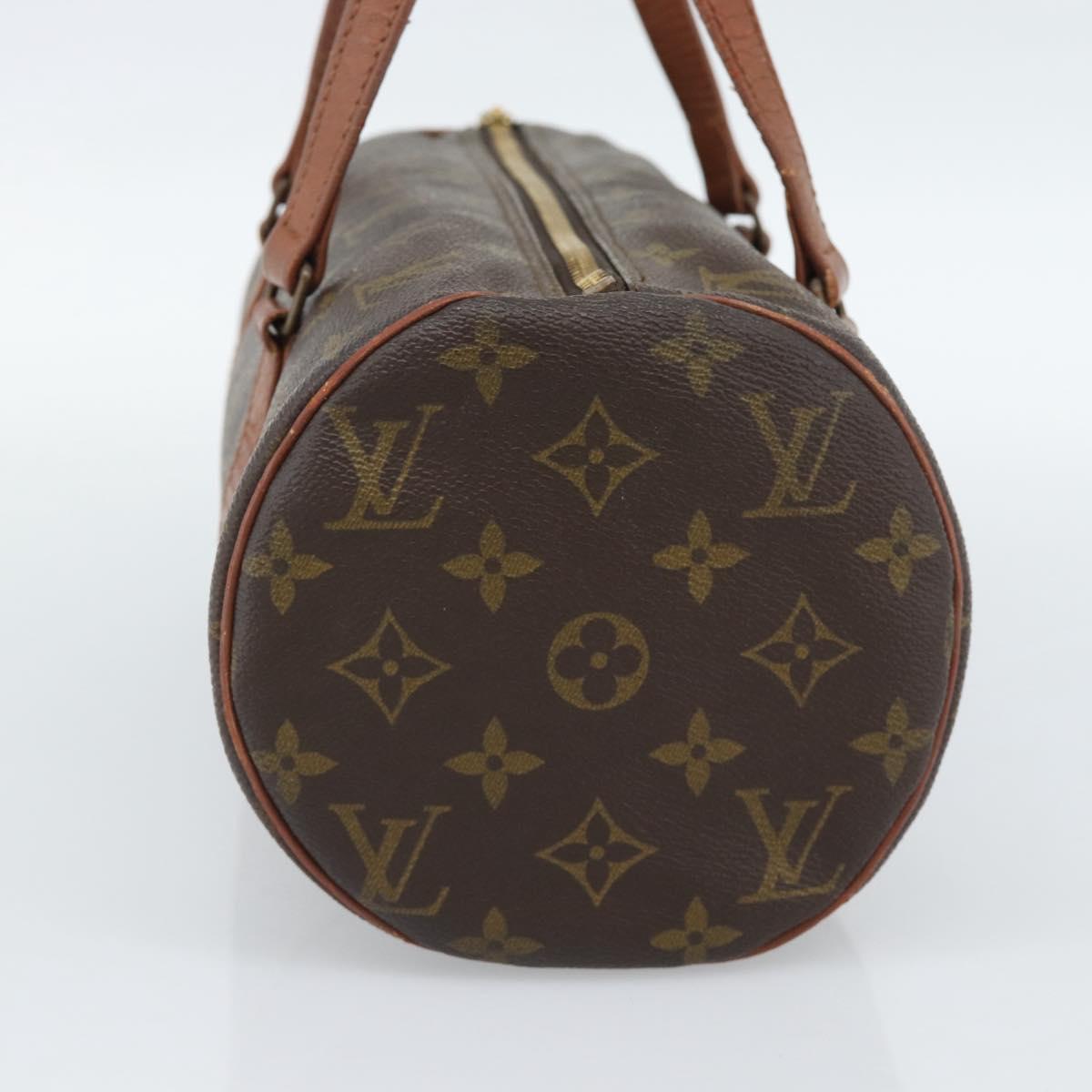 LOUIS VUITTON Monogram Papillon 30 Hand Bag M51385 LV Auth 188962