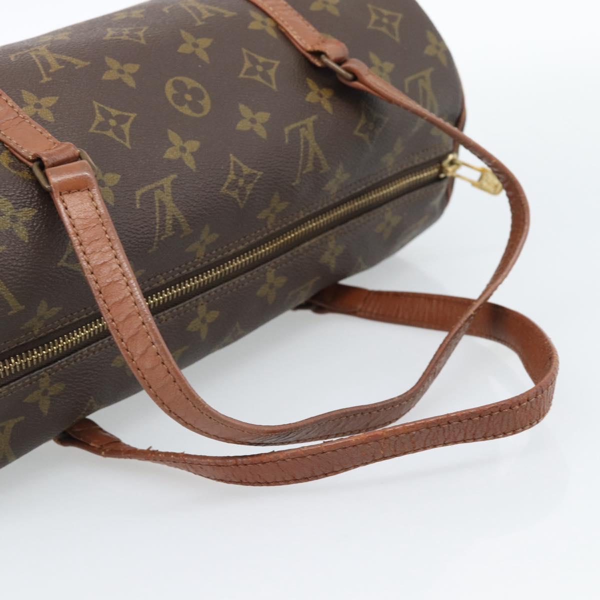 LOUIS VUITTON Monogram Papillon 30 Hand Bag M51385 LV Auth 188962