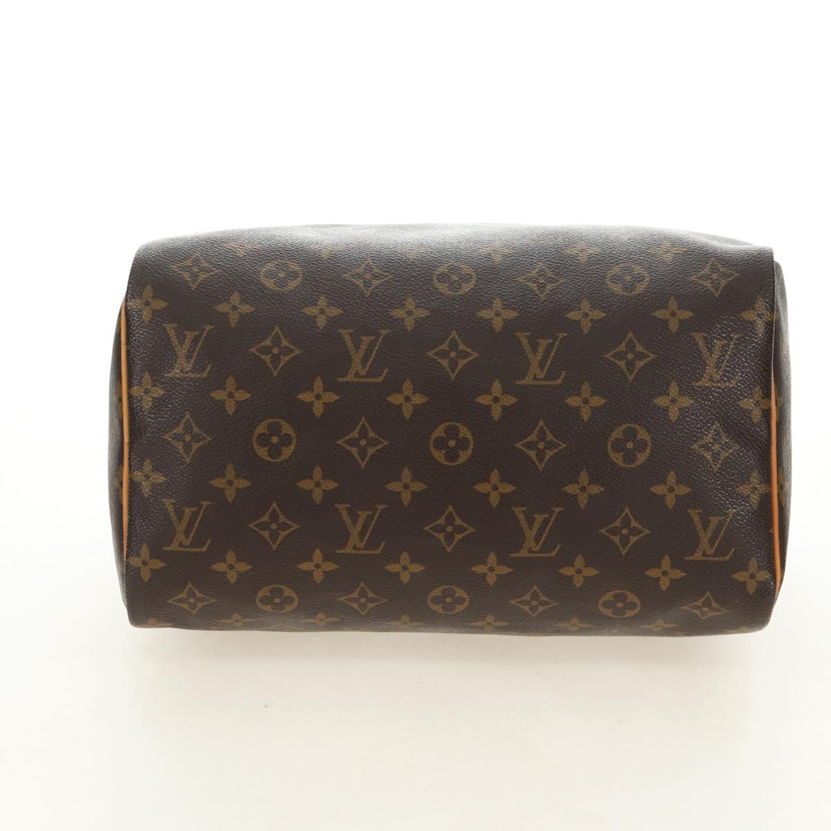 LOUIS VUITTON Monogram Speedy 30 Hand Bag M41526 LV Auth 188966V