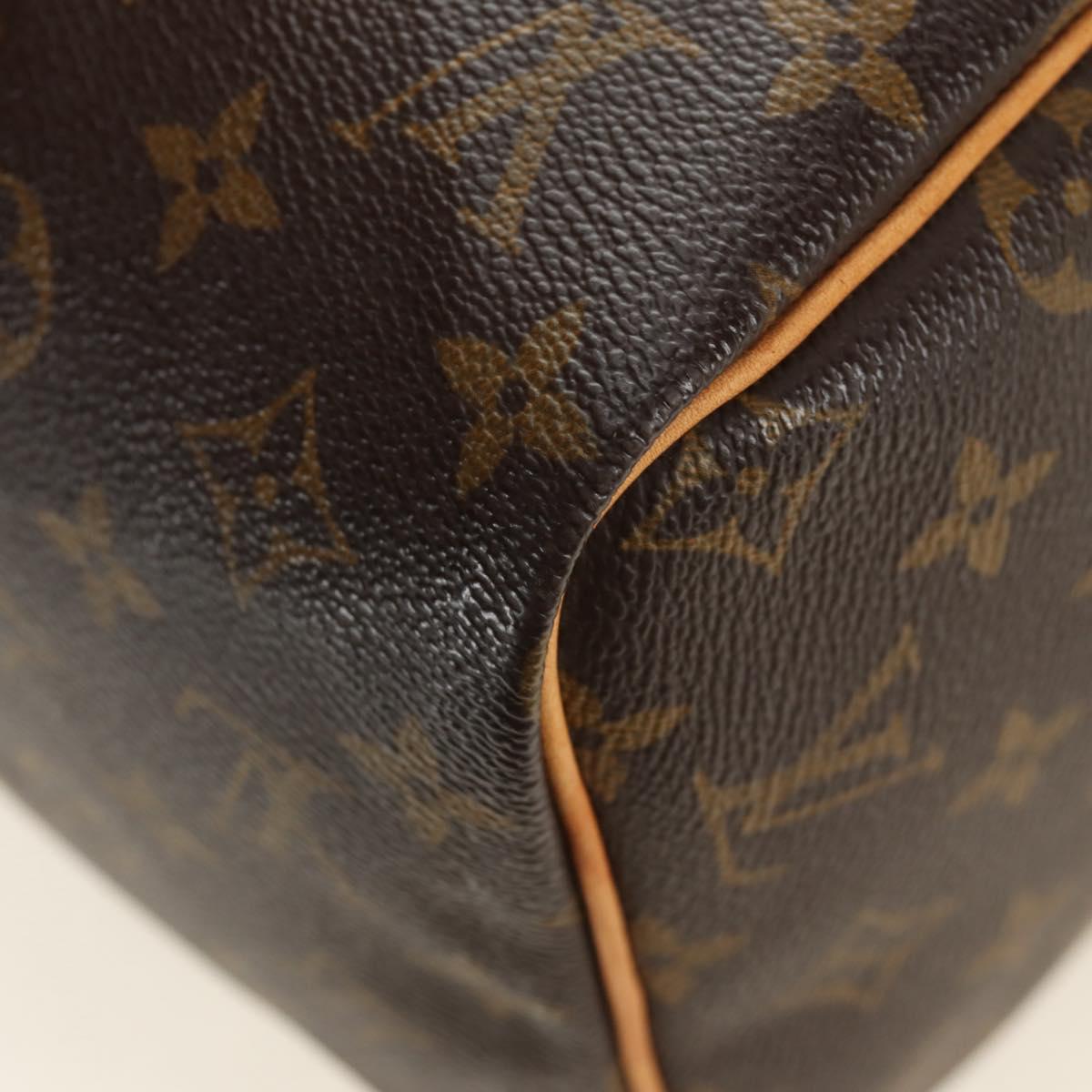 LOUIS VUITTON Monogram Speedy 30 Hand Bag M41526 LV Auth 188966V