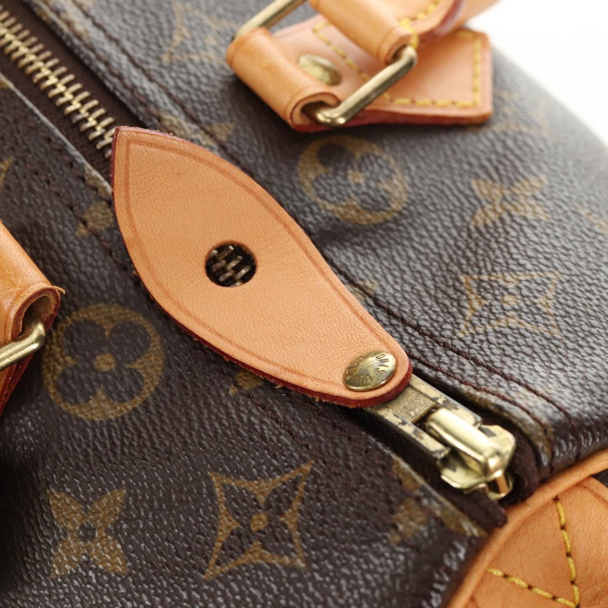LOUIS VUITTON Monogram Speedy 30 Hand Bag M41526 LV Auth 188966V