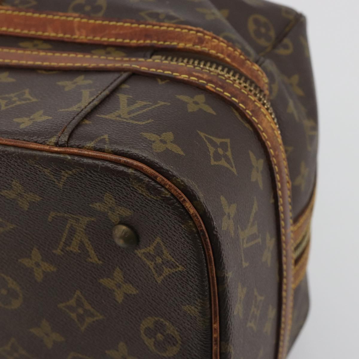 LOUIS VUITTON Monogram Sac Sports Boston Bag M41444 LV Auth 188975