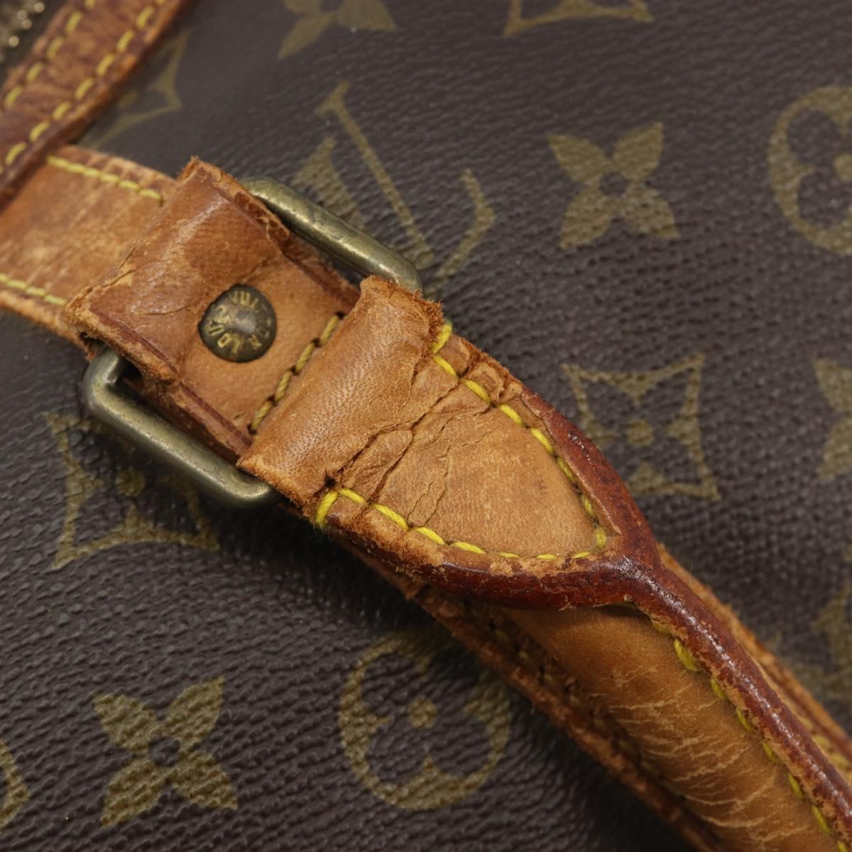 LOUIS VUITTON Monogram Sac Sports Boston Bag M41444 LV Auth 188975