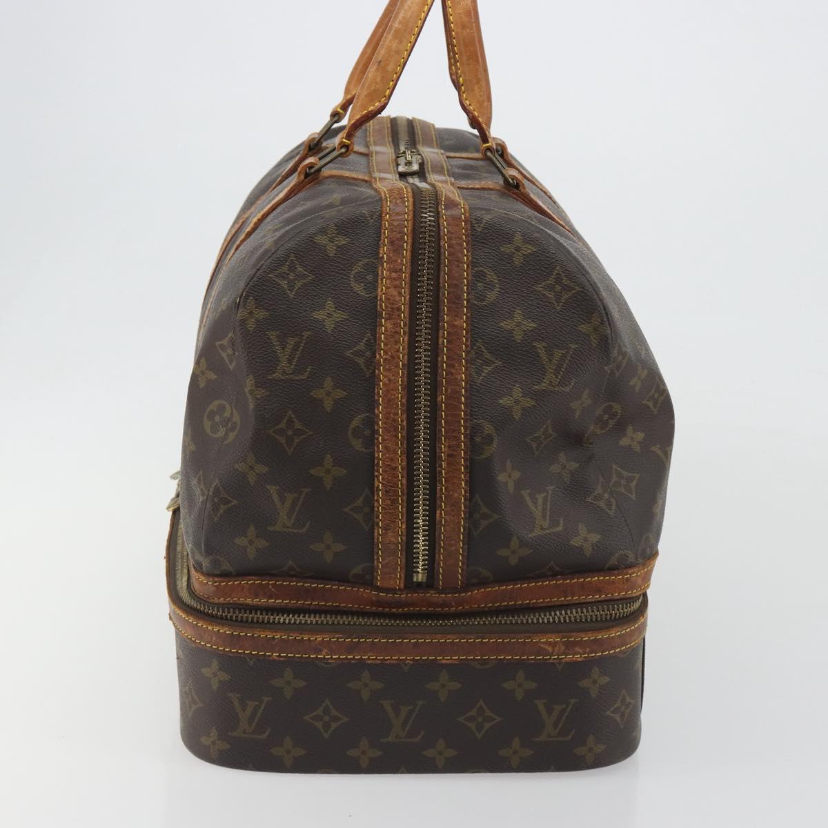 LOUIS VUITTON Monogram Sac Sports Boston Bag M41444 LV Auth 188975