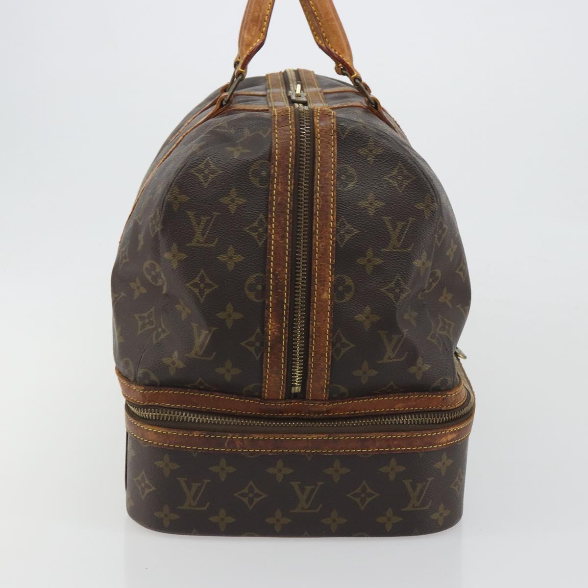 LOUIS VUITTON Monogram Sac Sports Boston Bag M41444 LV Auth 188975