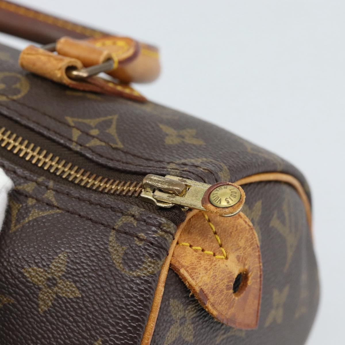 LOUIS VUITTON Monogram Speedy 25 Hand Bag M41528 LV Auth 188980