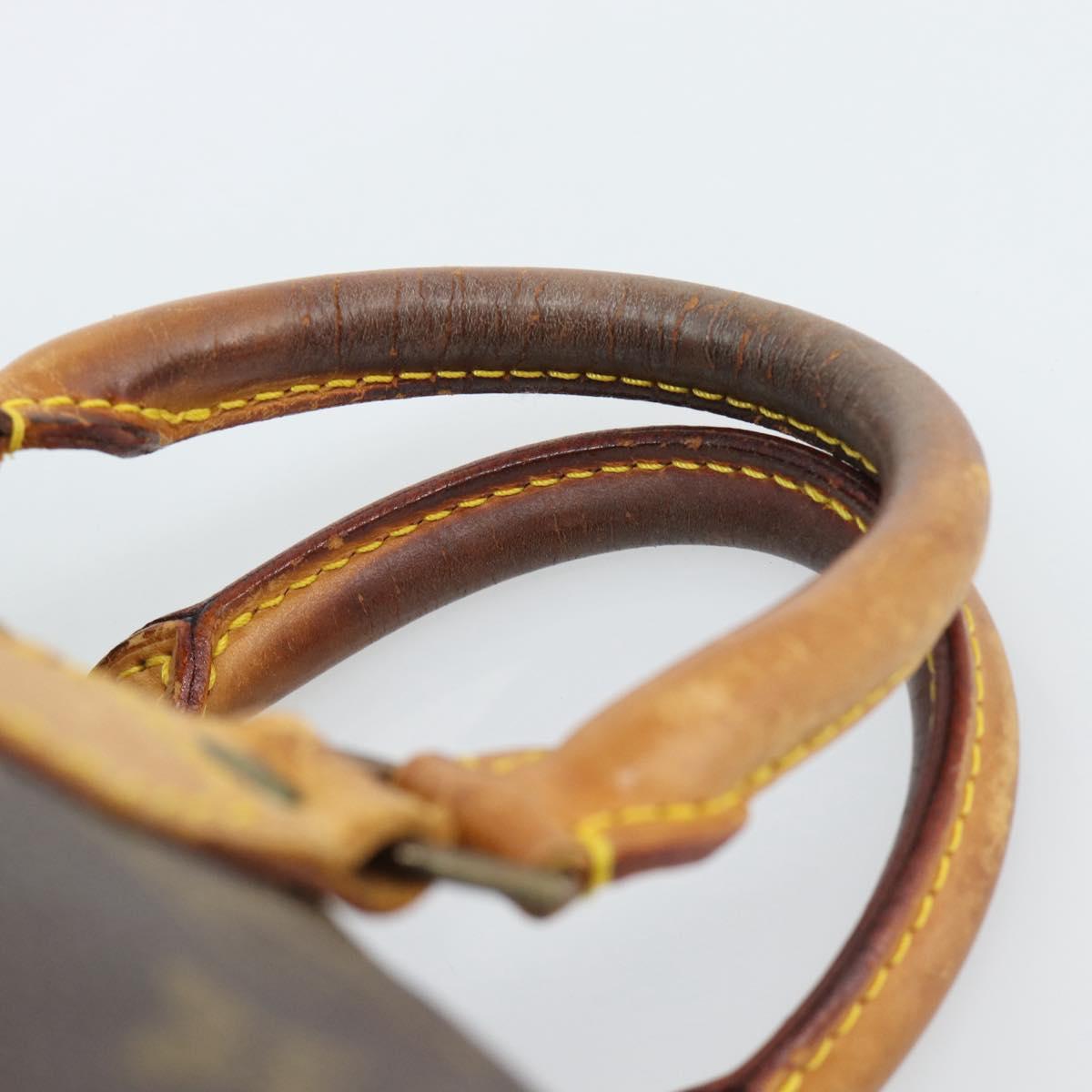 LOUIS VUITTON Monogram Speedy 25 Hand Bag M41528 LV Auth 188980