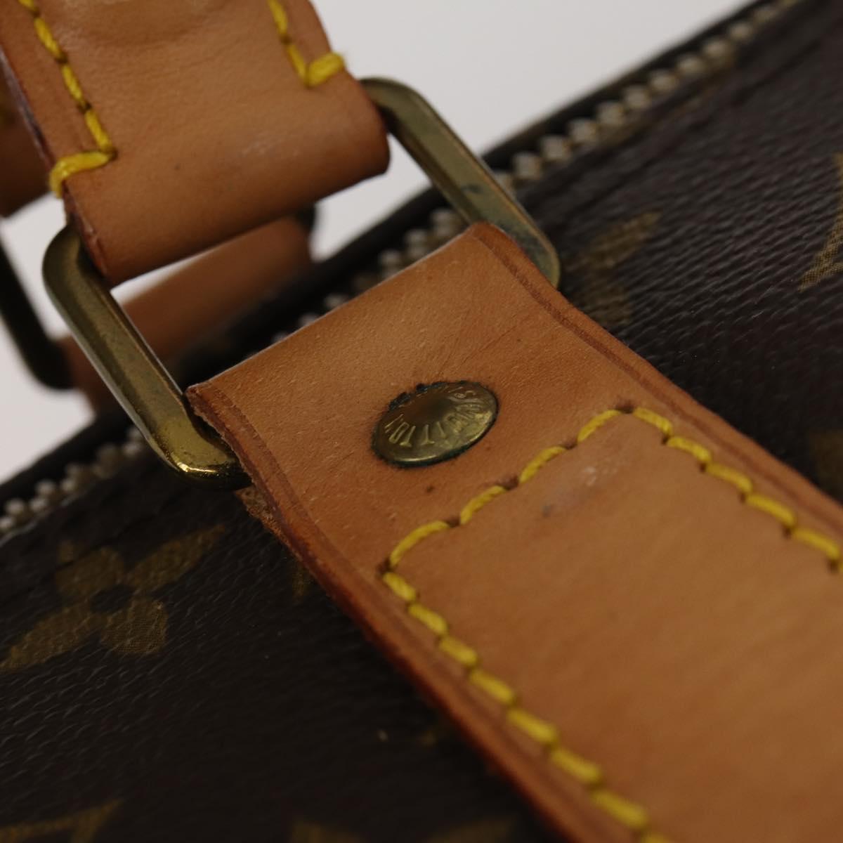 LOUIS VUITTON Monogram Keepall 60 Boston Bag M41422 LV Auth 188986A