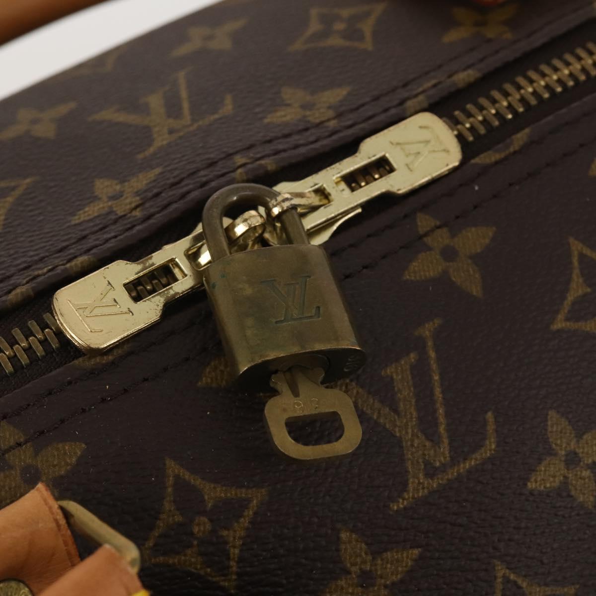 LOUIS VUITTON Monogram Keepall 60 Boston Bag M41422 LV Auth 188986A