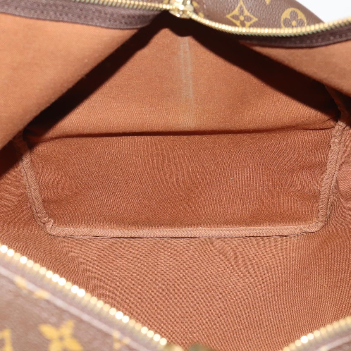 LOUIS VUITTON Monogram Keepall 60 Boston Bag M41422 LV Auth 188986A