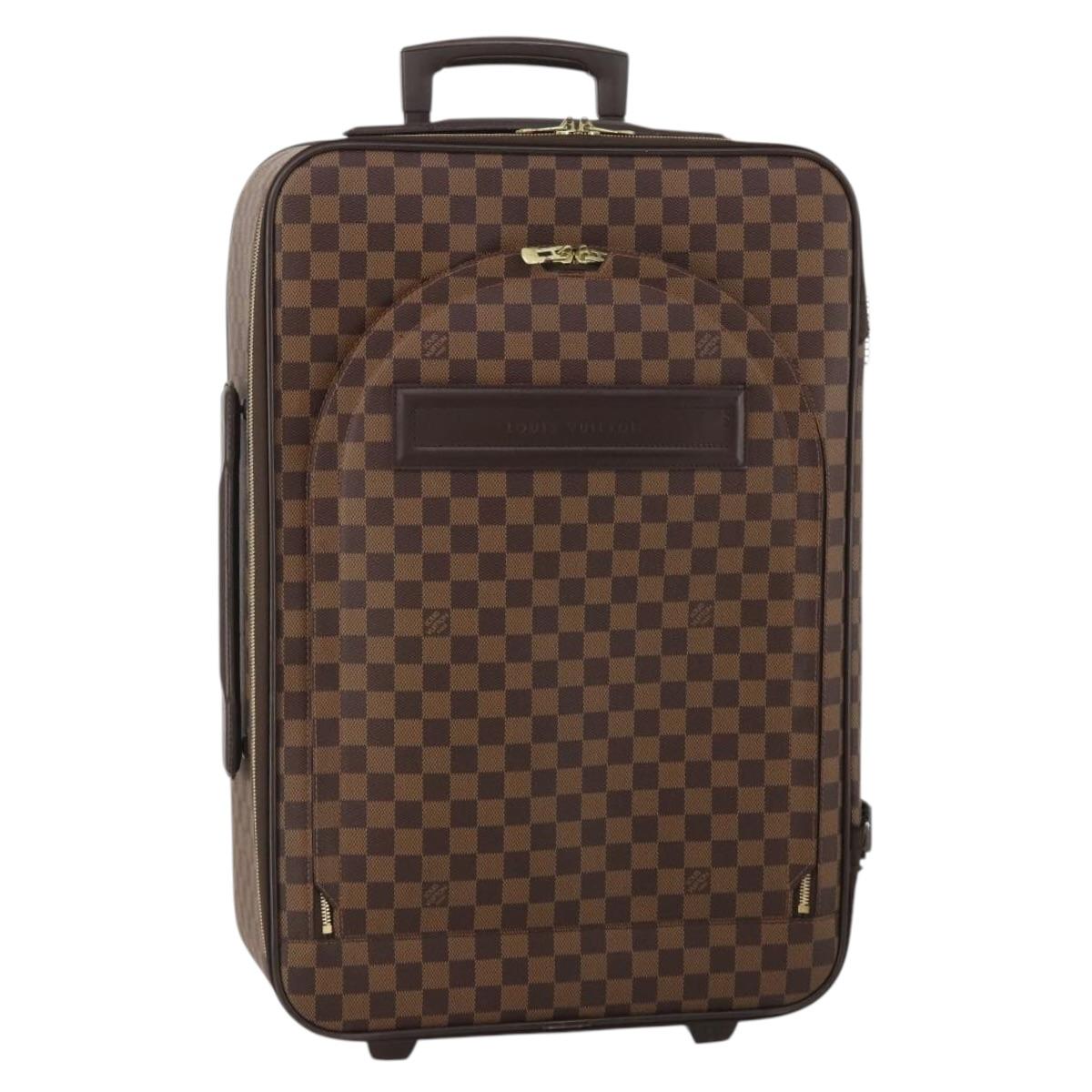LOUIS VUITTON Damier Ebene Pegas 55 Suitcase N23294 LV Auth 188989