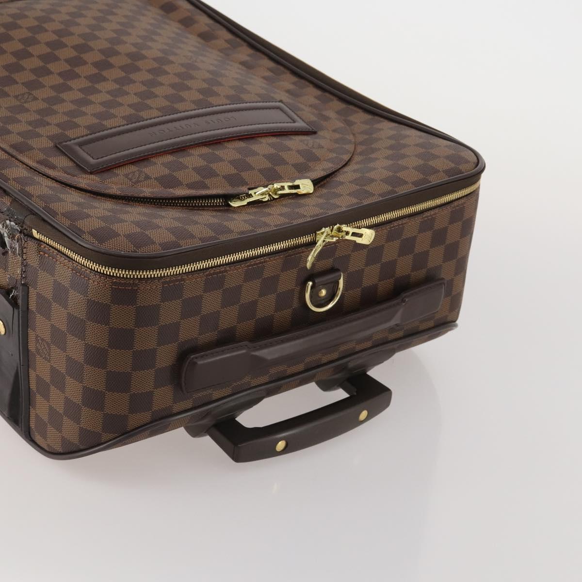 LOUIS VUITTON Damier Ebene Pegas 55 Suitcase N23294 LV Auth 188989