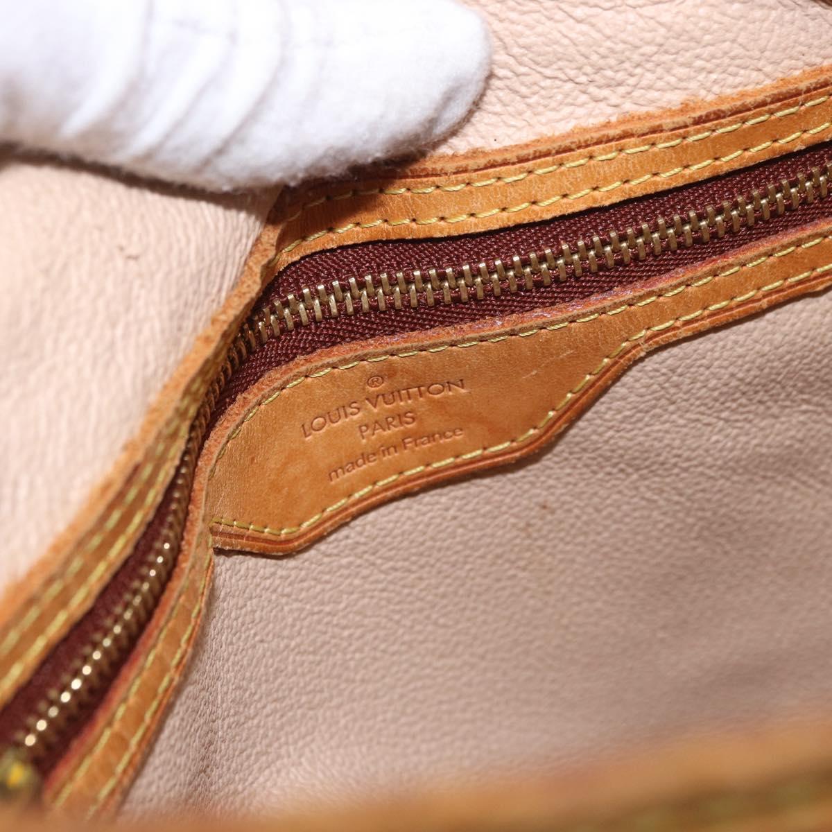 LOUIS VUITTON Monogram Bucket PM Shoulder Bag M42238 LV Auth 188993