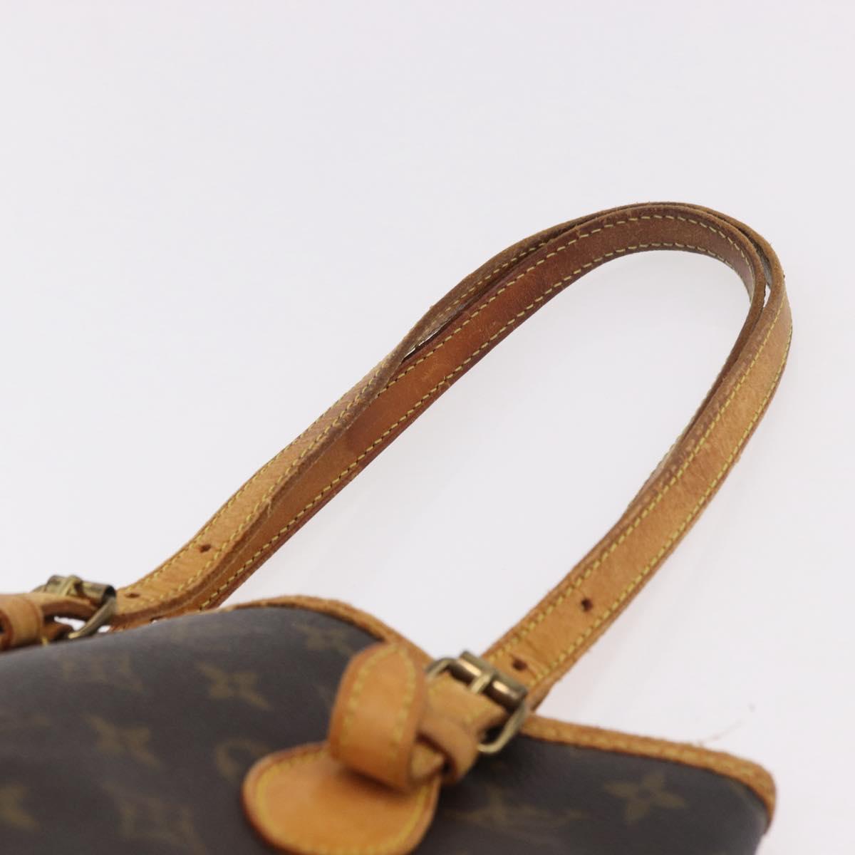 LOUIS VUITTON Monogram Bucket PM Shoulder Bag M42238 LV Auth 188993
