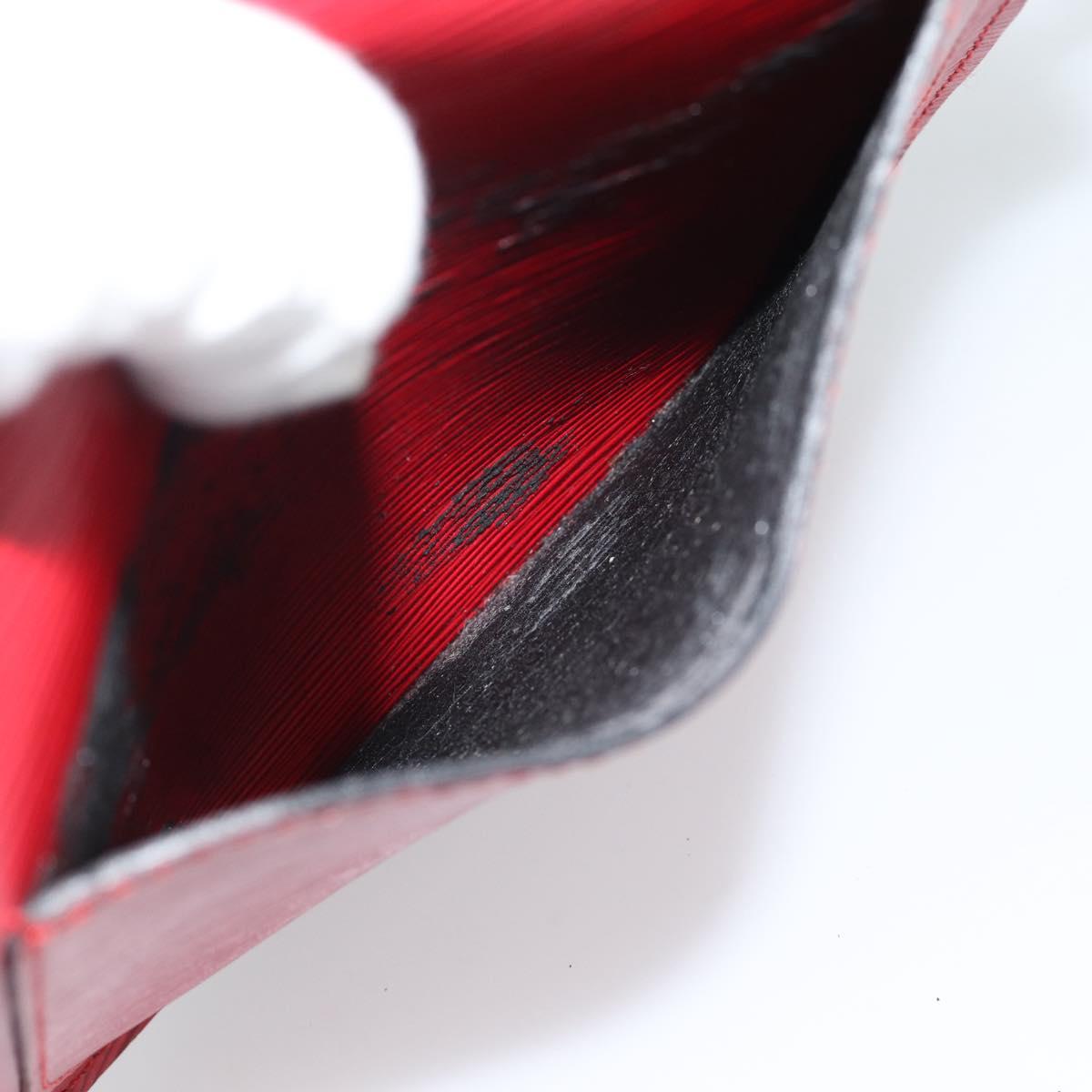 LOUIS VUITTON Epi Saint Cloud PM Shoulder Bag Red M52217 LV Auth 188998A