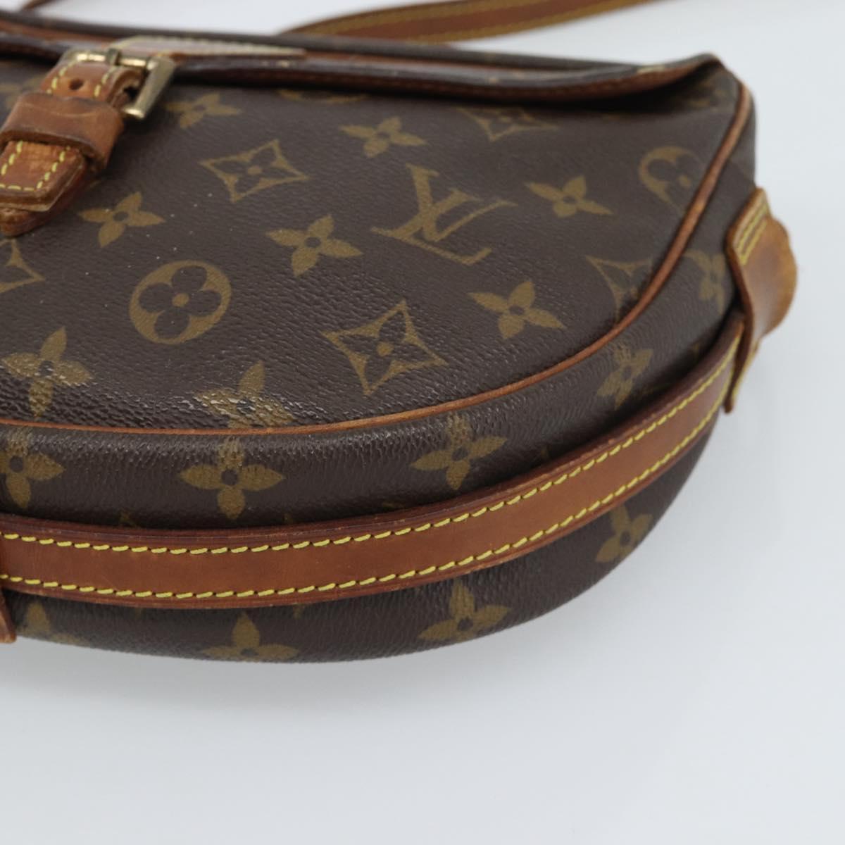 LOUIS VUITTON Monogram Jeune Fille MM Shoulder Bag M51226 LV Auth 189000