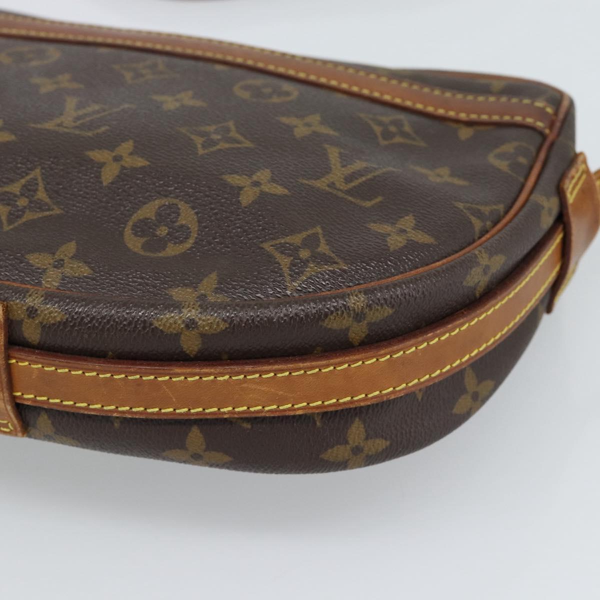 LOUIS VUITTON Monogram Jeune Fille MM Shoulder Bag M51226 LV Auth 189000