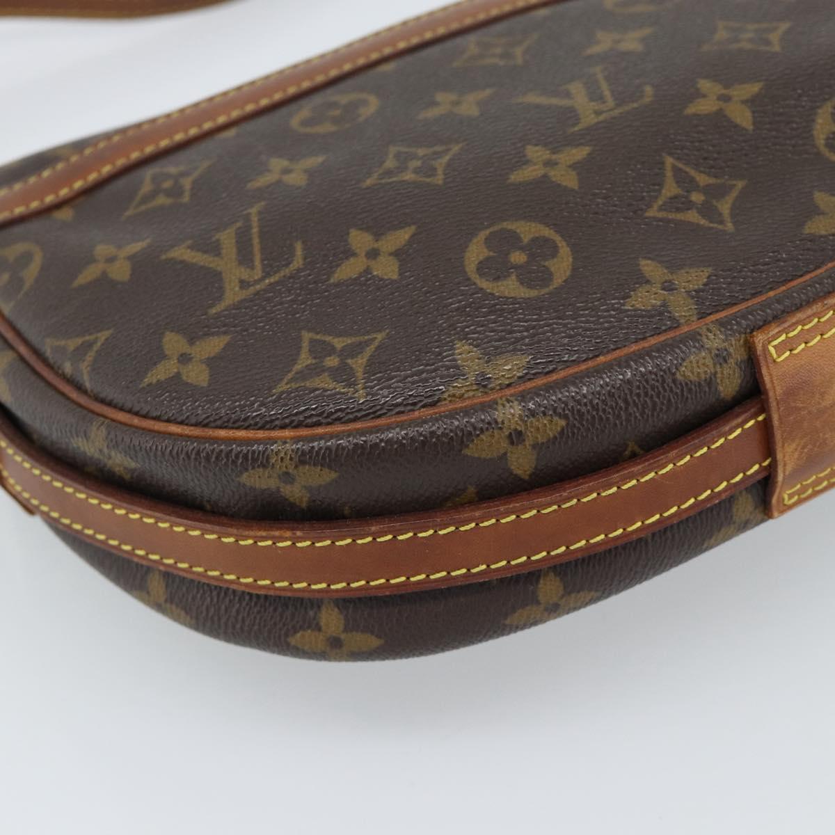 LOUIS VUITTON Monogram Jeune Fille MM Shoulder Bag M51226 LV Auth 189000