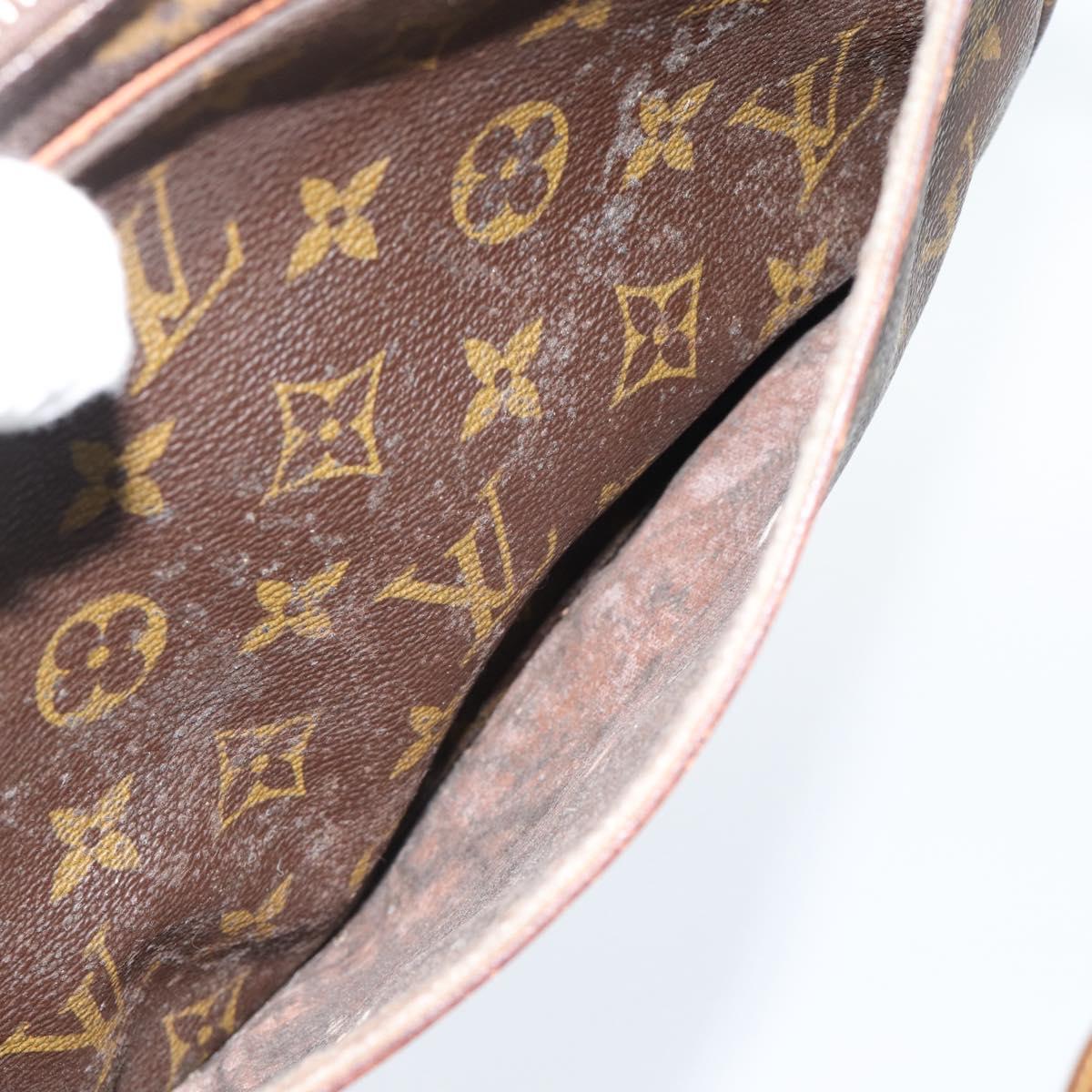 LOUIS VUITTON Monogram Jeune Fille MM Shoulder Bag M51226 LV Auth 189000
