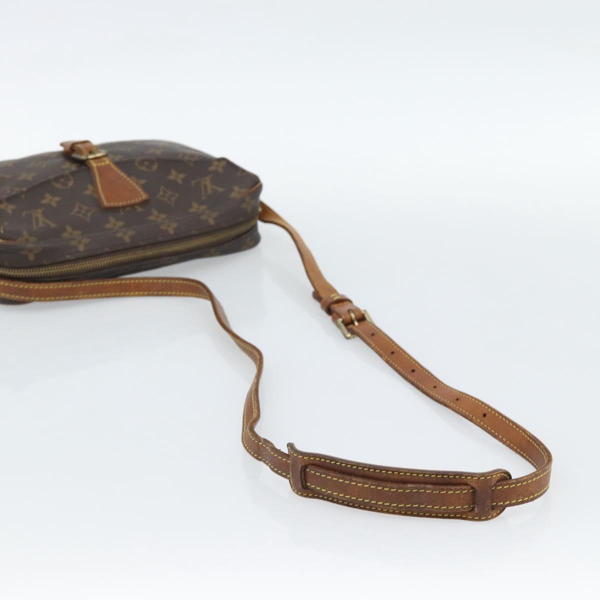 LOUIS VUITTON Monogram Jeune Fille MM Shoulder Bag M51226 LV Auth 189000