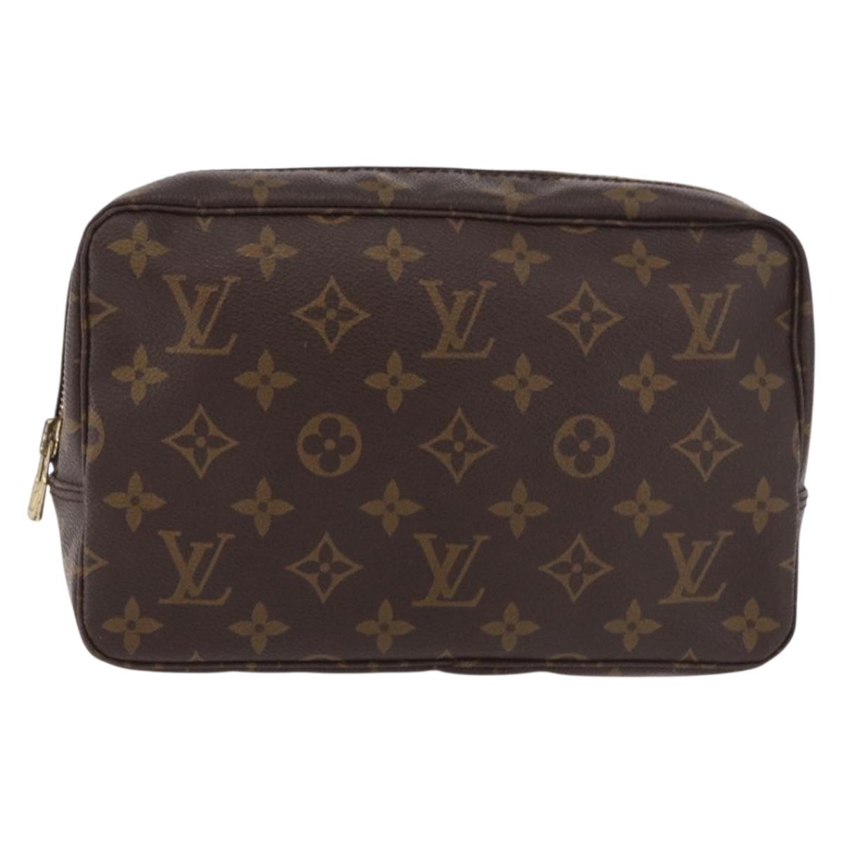 LOUIS VUITTON Monogram Trousse Toilette 23 Clutch Bag M47524 LV Auth 189004A