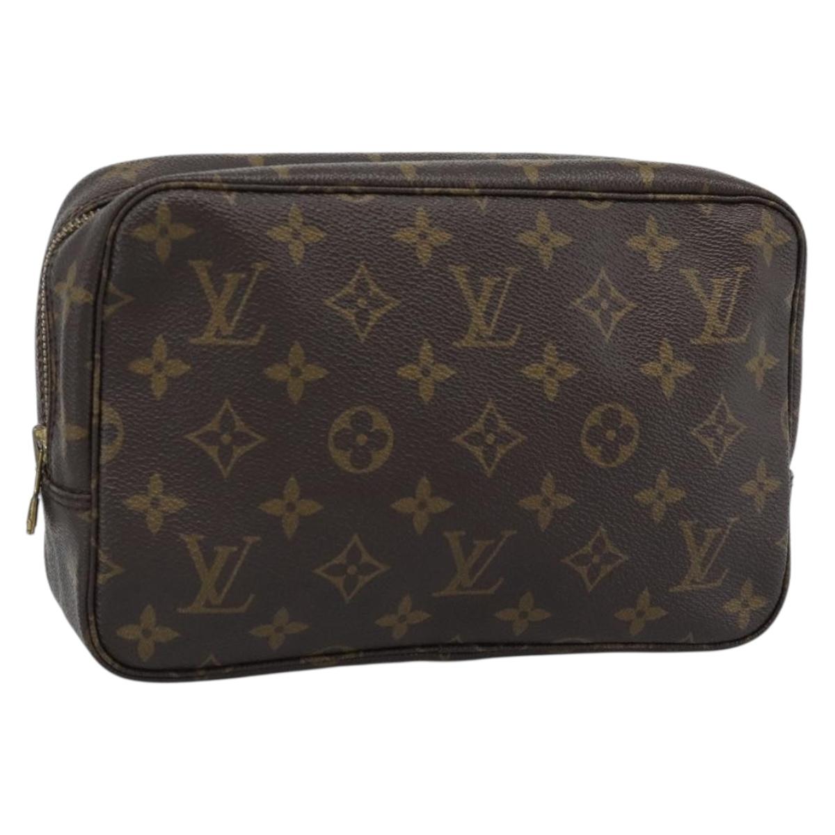 LOUIS VUITTON Monogram Trousse Toilette 23 Clutch Bag M47524 LV Auth 189008A