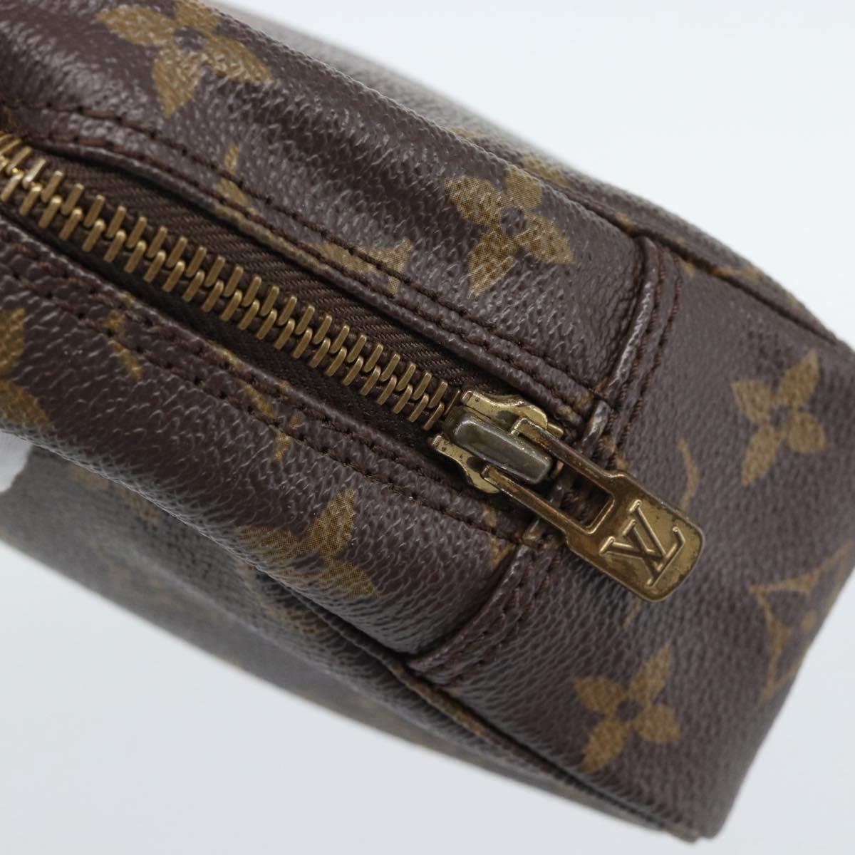 LOUIS VUITTON Monogram Trousse Toilette 23 Clutch Bag M47524 LV Auth 189008A
