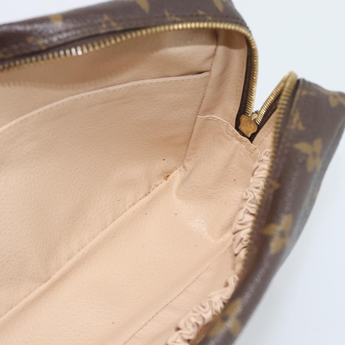 LOUIS VUITTON Monogram Trousse Toilette 23 Clutch Bag M47524 LV Auth 189008A